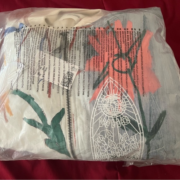 Basquiat/Ev Bravado & Tela D’Amore Loose Bomber Jacket NEW WITH TAG XS, S, M - Picture 4 of 5